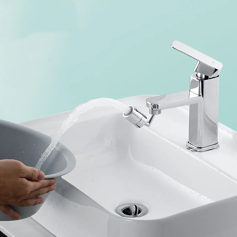 

720Copper Universal Faucet Extender Filter Sprayer Nozzle 2 Modes Rotating Adjustable faucet Bathroom Kitchen accessories