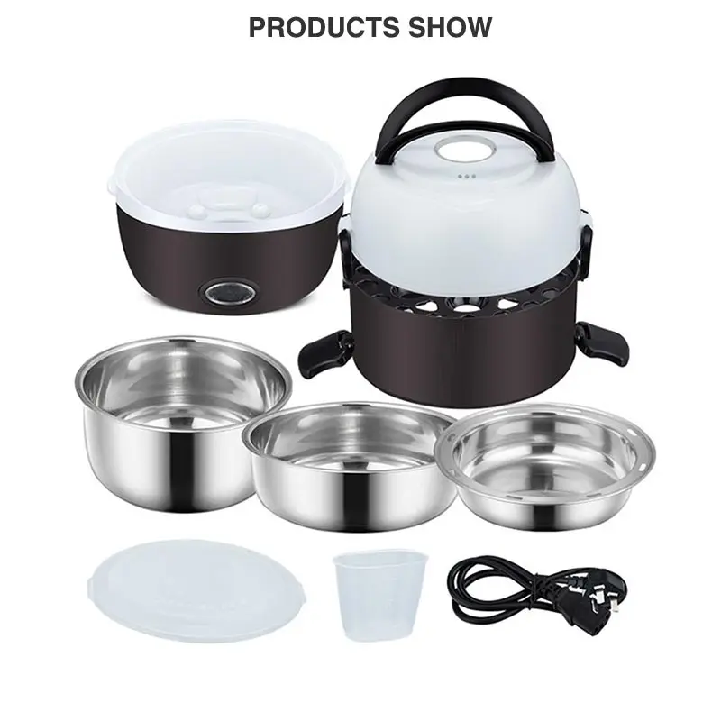 

Heating Food Lunch Box With Heating For Soup Lunch Bag Electric Lunchboxes Electrical Mini Rice Cooker Electric Heating Thermal