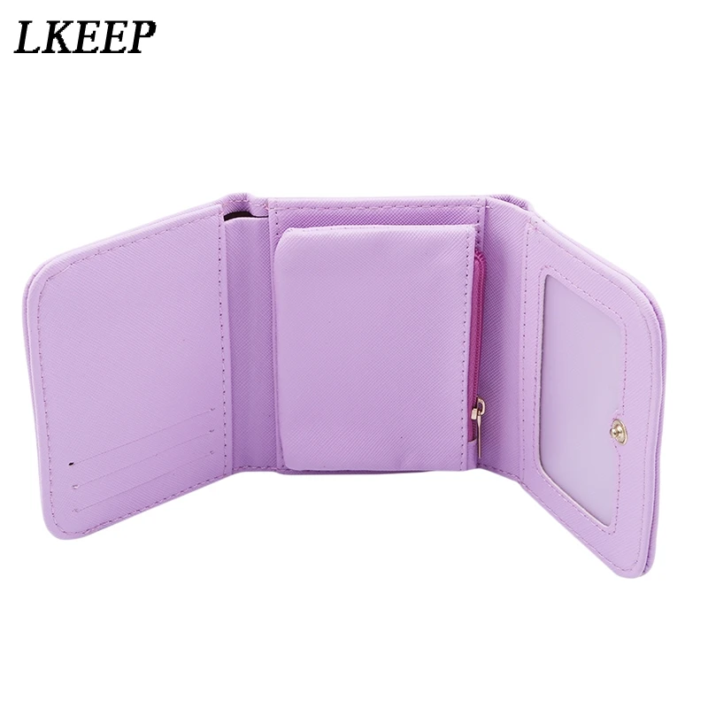 Женский кошелек 2020 женские короткие кошельки украшенные короной Мини для денег