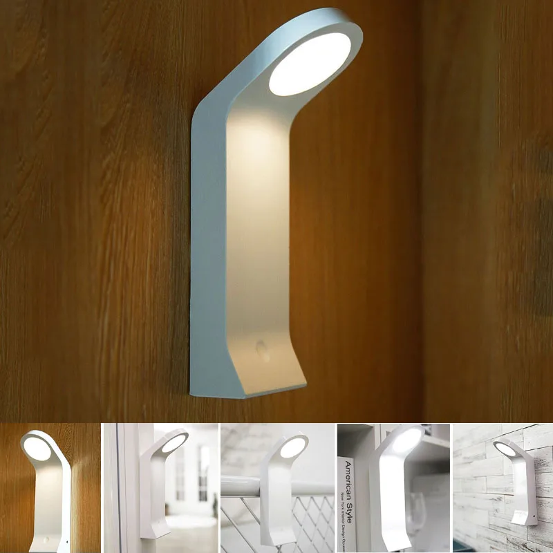 

LED Desk Lamp USB Power Three-speed Touch Night lights Read Eye-protect Wireless Touch Desktop Table Lamp Study Bedroom Lighting