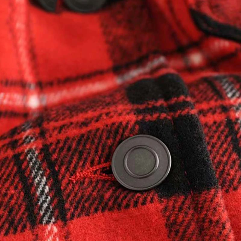 Женская куртка бомбер в клетку с карманами и длинным рукавом|Женские куртки| |