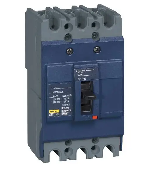 EZD100M3020MAN EZD100M-20A MA 3P | 100A 20A 35kA EZD plastic case motor protects circuit breaker Contactors