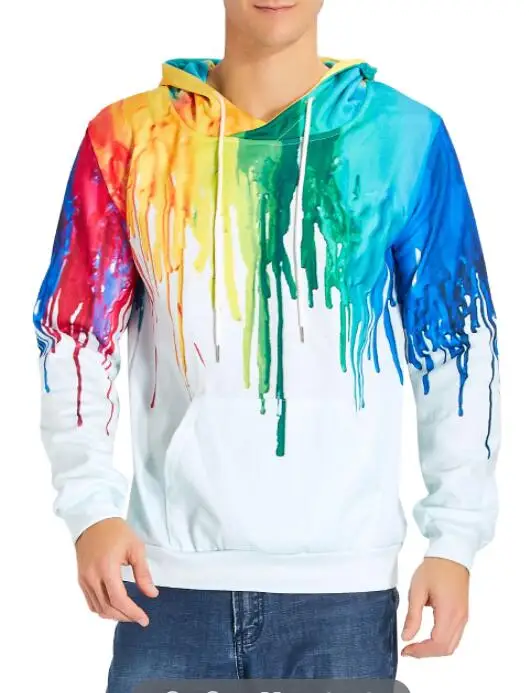 

Hoodie Men Women 3D Digital Printed Hooded Pullover 2021 Autumn Winter Plus Velvet Casual Funny Sweatshirts Streetwear Clothing