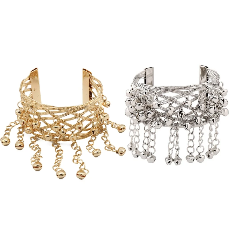 

Ethnic fashion retro personality wild dance bells tassel bracelet jewelry foot ring accessories