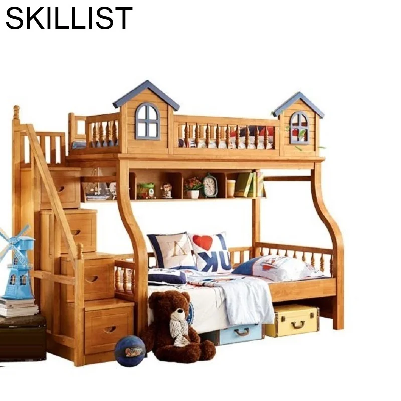 Мебель Letto Infantil Мобильная рама для комнаты Yatak Literas Madera Ranza Meble De Dormitorio Mueble Cama