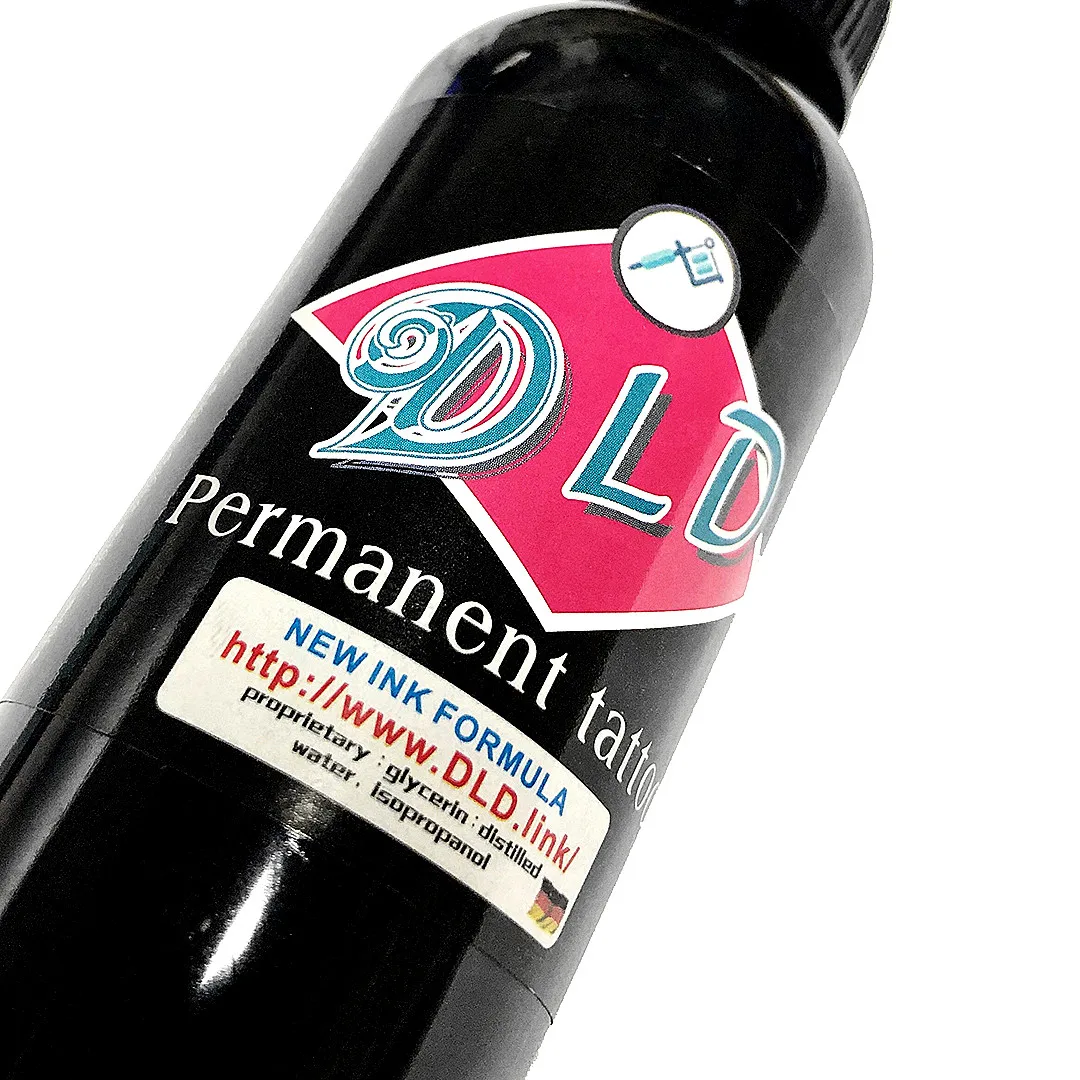 

New DLD ink 250ml Permanent Black Tattoo Ink Black Cosmetic Pigment Color