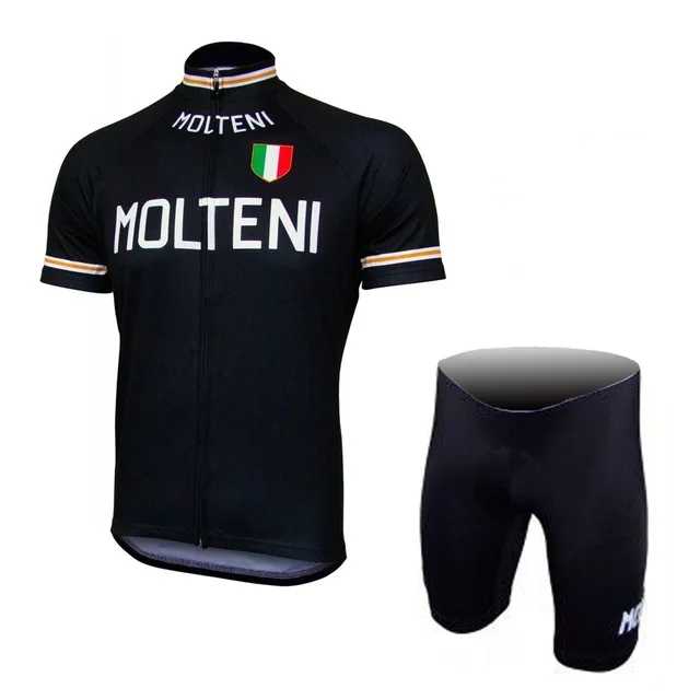 Произвольный выбор MOLTENI оранжевый и черный Велоспорт Джерси Наборы для велоспорта Одежда для верховой езды одежда для велоспорта ropa ciclismo триатлон skinsuit - Цвет: Bike Clothing Suits