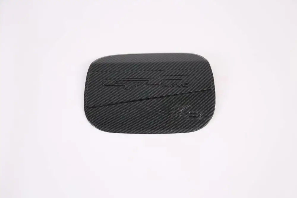 Автомобильная наклейка из АБС пластика углеродное волокно хромированная