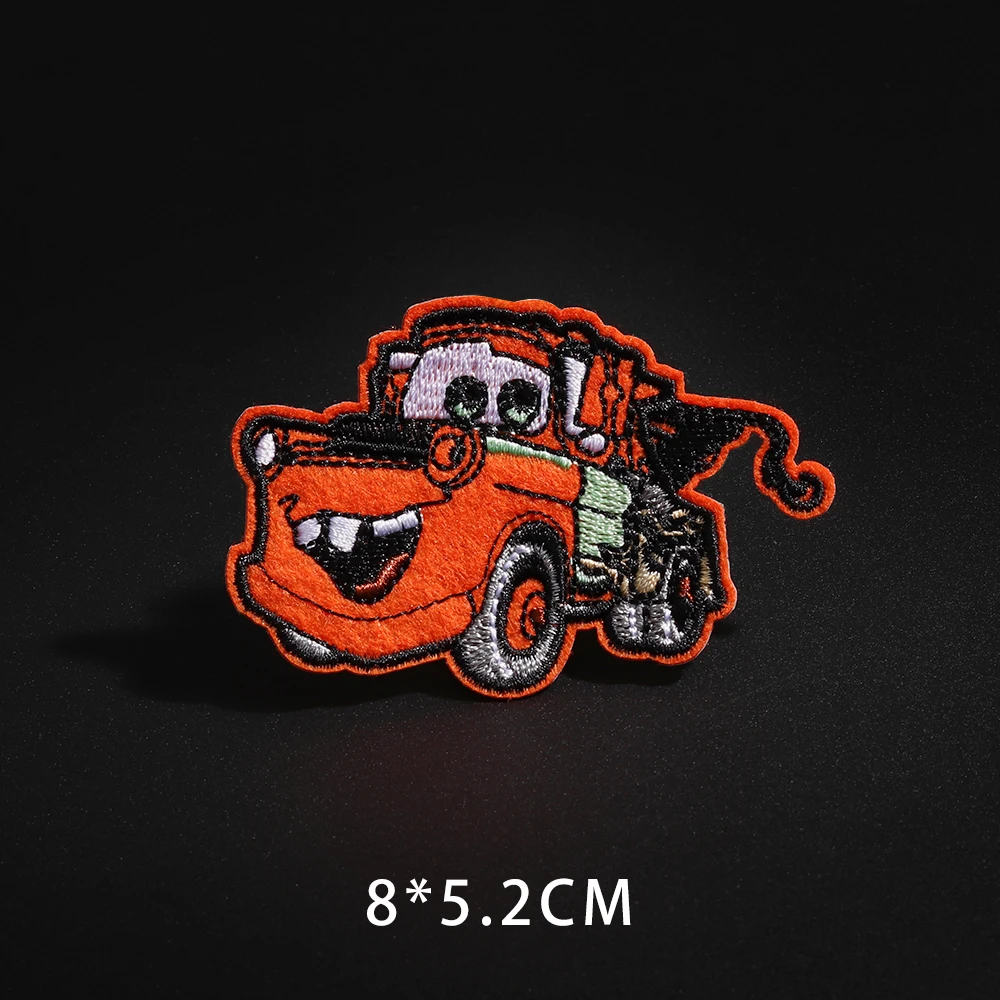 N3-BT6585 Мини-нашивки CarTruck для аппликация на одежду Одежда Железный на патч куртка вышитая наклейка для транспорта шитья мотоцикла автобуса Декор - Цвет: N3-BT6585
