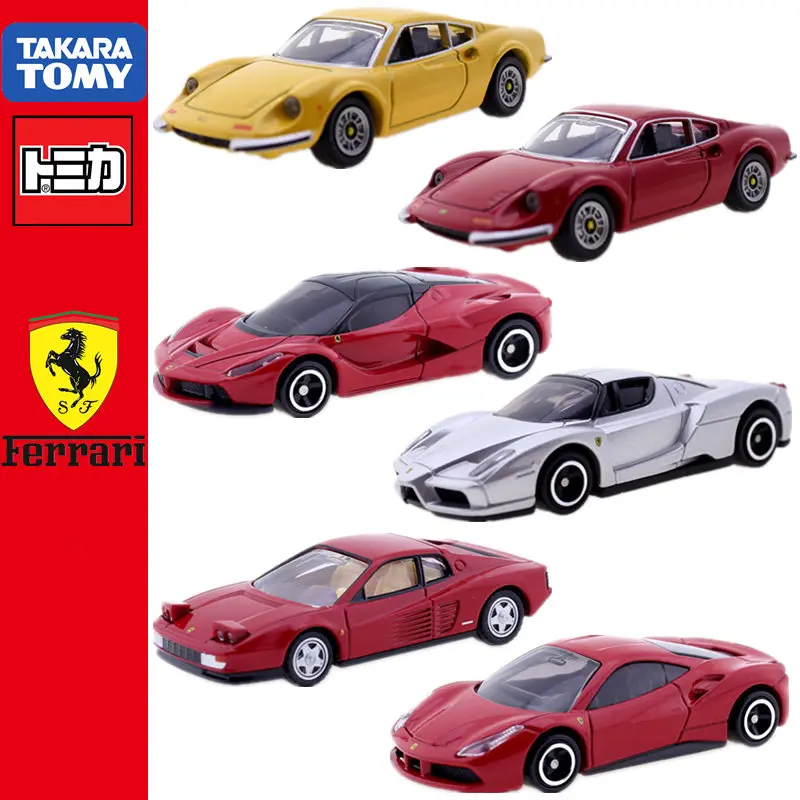 Модель автомобиля Takara Tomy Tomica из сплава Мужская игрушка Ferrari Enzo 246GT набор F40 512BB