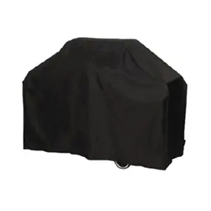 polyester taffeta black waterproof bbq cover outdoor rain barbecue grill protector for gas charcoal electric barbeque free global shipping