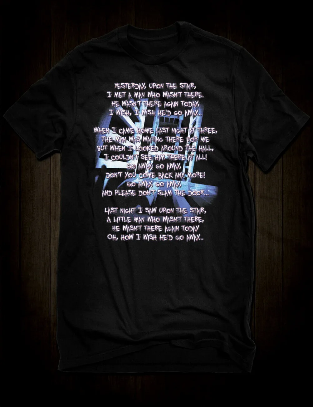 Новинка черная футболка с антигонишом готический ужас история призрака страшная