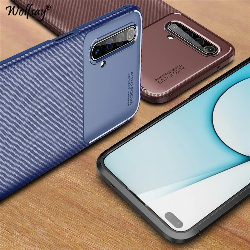 Для OPPO Realme X50 5G чехол противоударный Броня резина силикон для телефона бампер