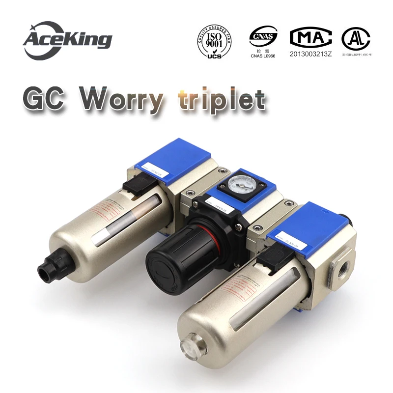 

G series oil-water separation filter air compressor air source treatment triple automatic drainage gc200-06/08-F1