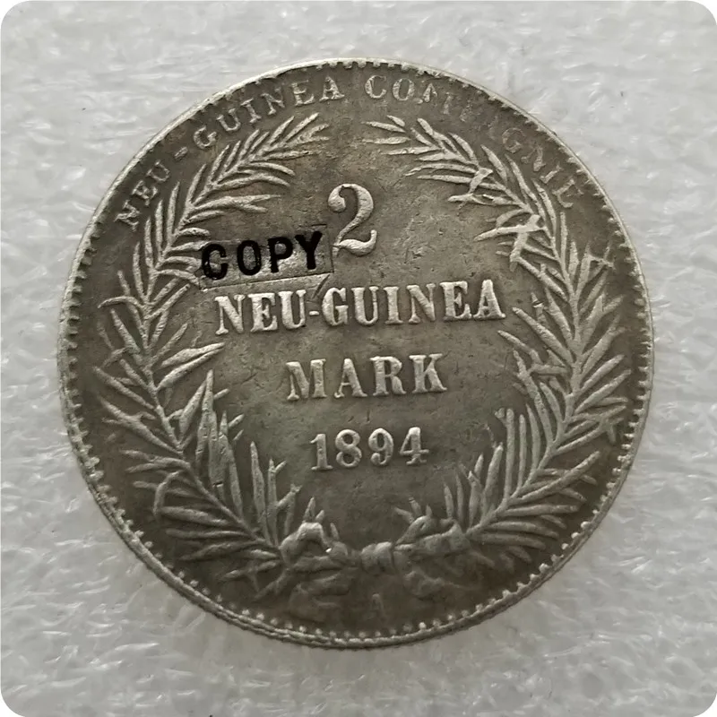 1894 Германия 2 mark Новая Гвинея копия памятные монеты-копия монет медаль