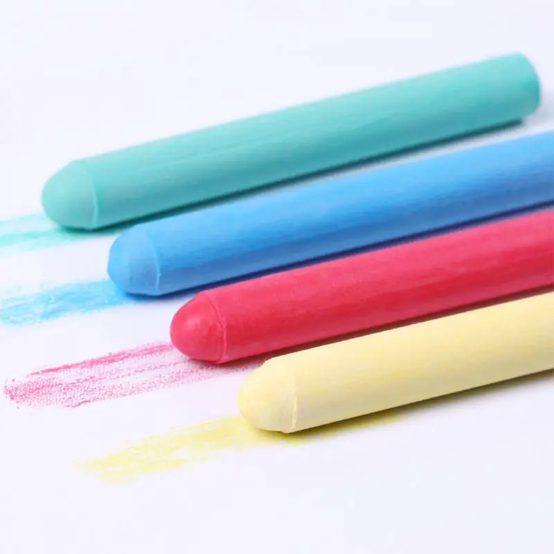 

2021 Hot Sale 20Pcs Dustless Color Drawing Chalk For School Education Chalks Stationary Office