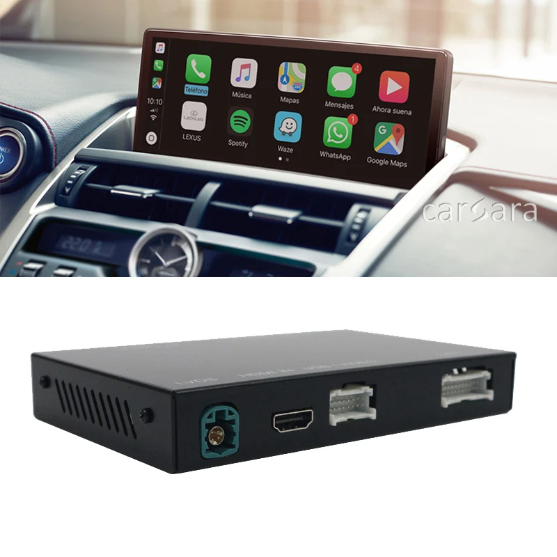 Беспроводная Автомагнитола carplay для Lexus NX RX ES GS IS UX LX GX CT LS LC RC iphone airplay auto