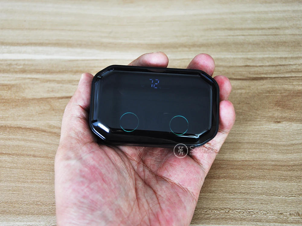 Samload Bluetooth 5,0 наушники Встроенный микрофон глубокий бас беспроводные наушники IP6 7 Водонепроницаемый наушник с 3300 мАч коробка для iPhone X