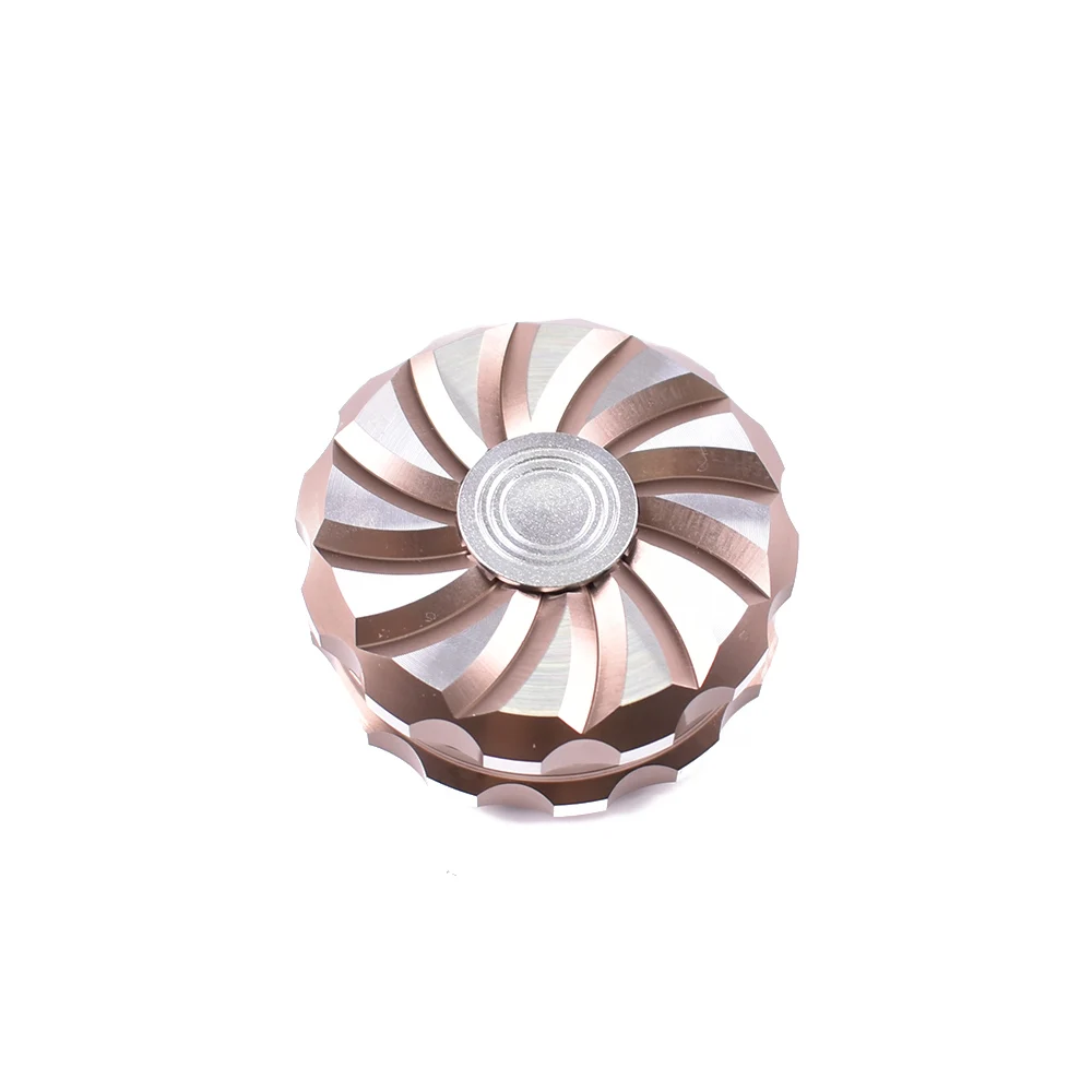 

New Novelty Design Herb Weed Tobacco Grinder High Quality Metal Grinders Rotatable Manual Crush Dry Weed Machine