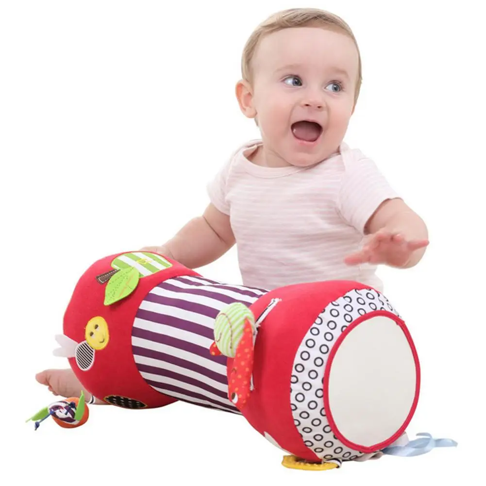 Baby Crawling Pillow Infant Exercise Roller Toy Soft Cushion Sport Multi-functional Climb Pillow Kid Plush Crawling Roller Learn