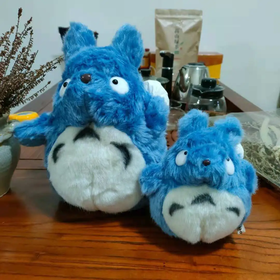 

Ghibli Japan Cartoon Blue My Neighbor Totoro Soft Plush Toy Stuffed Doll 15/25cm Kawaii Kid Gift Free Shipping