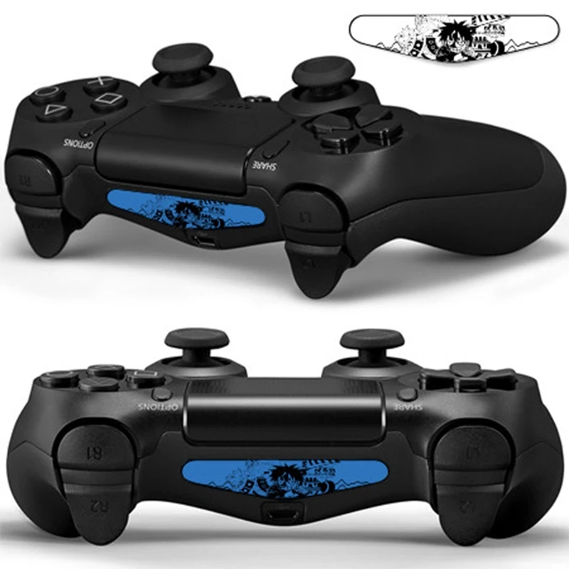 1 пара мультяшный кожаный светильник стикер s светодиодный PS4 для Playstation 4