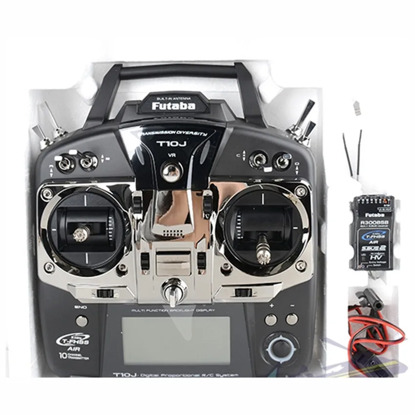 Futaba T10J 2.4GHz T-Fhss AIR System Remote Control With R3008SB Receiver For Rc Planes / Helicopter Parts on - Пульт дистанционного управления Futaba T10J 2.4GHz T-Fhss AIR System с приемником R3008SB для запчастей Rc Planes / Helicopter.