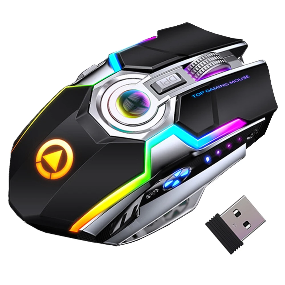 Беспроводная игровая мышь 2 4 ГГц 1600DPI|gamer mice|optical wireless gaming mouseoptical |
