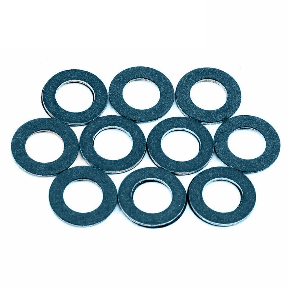 

20 Pcs Engine Oil Drain Plug Seal Washer Gasket Rings 90430-12031 For TOYOTA New