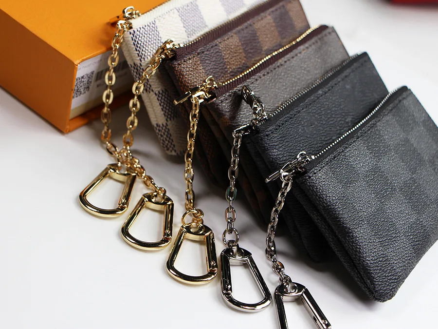 

New coin purse keychain classic fashion