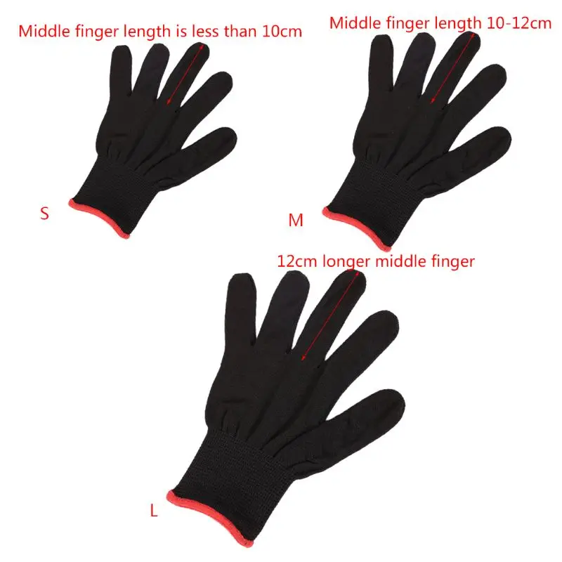 

2PCS Anti-slip Nylon Gloves Guitar Bass Glove Musical Instrument Practice Hand Cover for Electric Acoustic Guitars