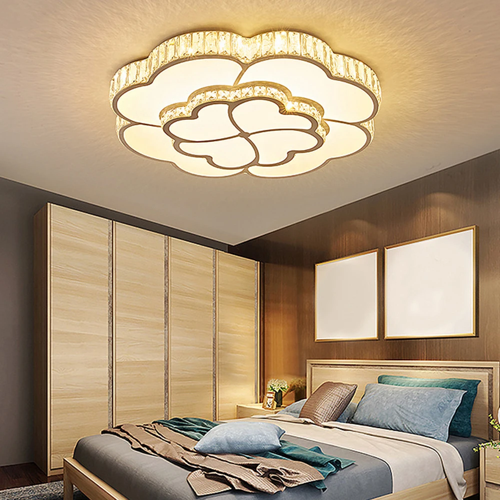 8 см светодиодный потолочный светильник хрустальная лампа для гостиной