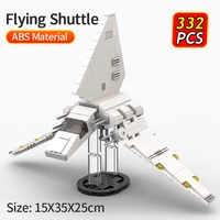 star military plan space plane building blocks imperial mini flying shuttle model bricks movie collection kids diy toy xmas gift