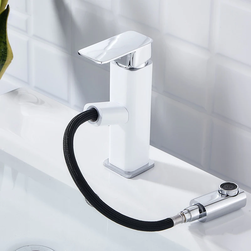 Кран для раковины с сенсорным умным сенсором умный выдвижной кран ванной комнаты