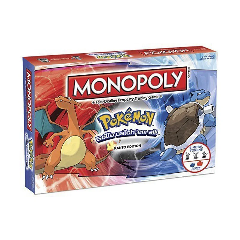 

Tycoon Real Estate Tycoon Pokemon Board Games Strategy Game Monopoly