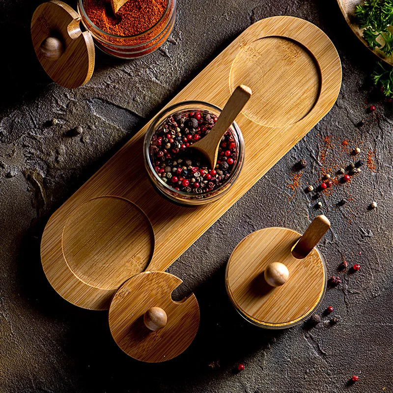 Стеклянная банка для приправ 3 в 1 стеклянная бутылка из боросиликатного стекла