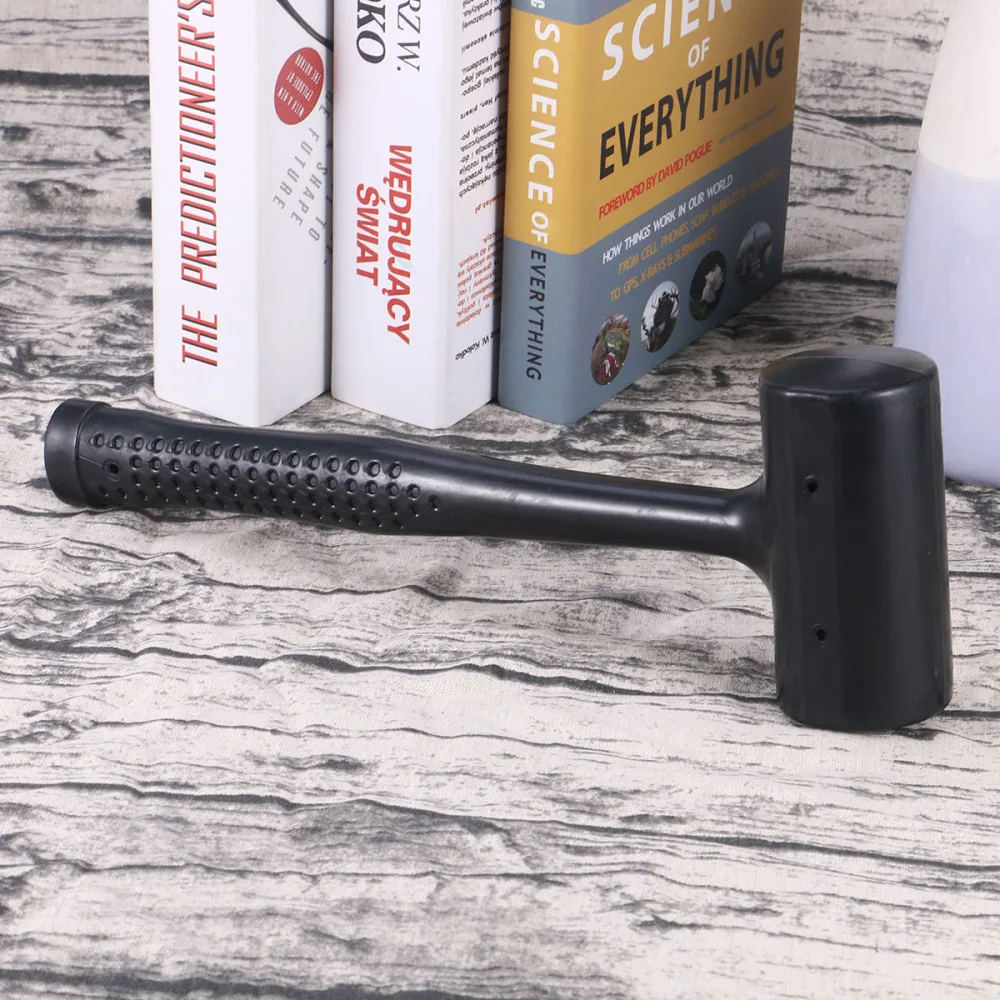 

Middle Size Rubber Anti-vibration Hammer Floor Tile Installation Hammer(Black)