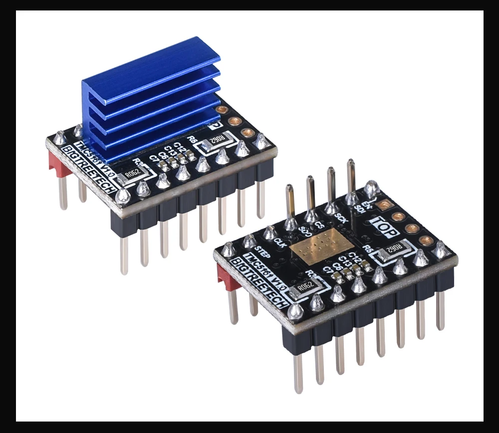 BIGTREETECH TMC5161 V1.0 SPI шаговый двигатель встроенный драйвер MOSFET 3d принтер запчасти VS TMC2209 TMC2130 TMC5160 для SKR V1.3 PRO