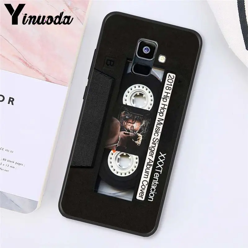 Yinuoda хип-хоп певец XXXTentacion чехол для телефона Samsung Galaxy A7 A50 A70 A40 A20 A30 A8 A6 Plus A9 2018 |