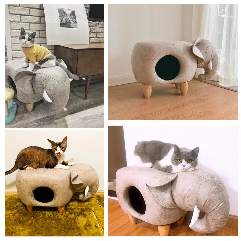 Гнездо для домашних животных собак гнездо домик кошек из полузакрытый Вилла