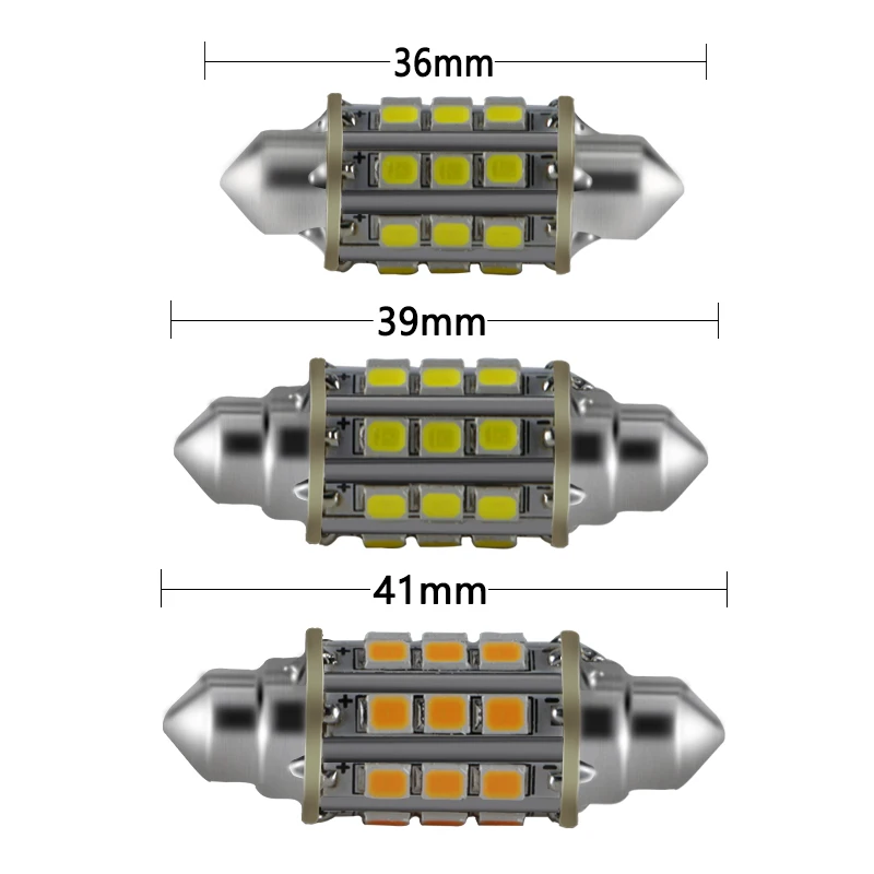 Иллюминационных гирлянд led canbus 36 мм 39 42 c3W C5W C10W лампы светильник в возрасте от 12 до