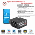 5 шт.лот новейший Vgate vLinker MC + ELM327 wifi Автомобильный сканер OBD2 авто BT4.0-беспроводной диагностический инструмент для AndroidIOS Бесплатная доставка