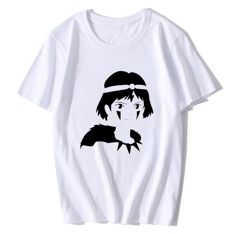 Japanese Anime Spirited Away T Shirt women Studio Mask No Face Tees Short-sleeves Casual Comics Cartoon Tee | Женская одежда