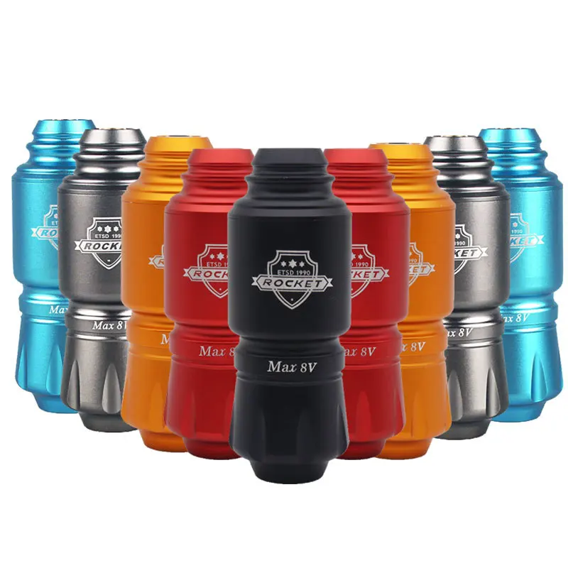 

Professional Short Rocket Tattoo Pen Japan Motor RCA Connector Cartridge Rotary Tattoo Machine