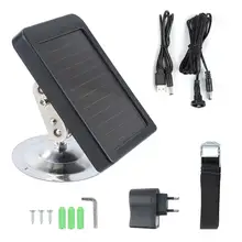 Solar Panel Charger External Battery Powered Power Supply for 9V 12V Hunting Camera  HC900 HC801 HC700 HC550 HC300