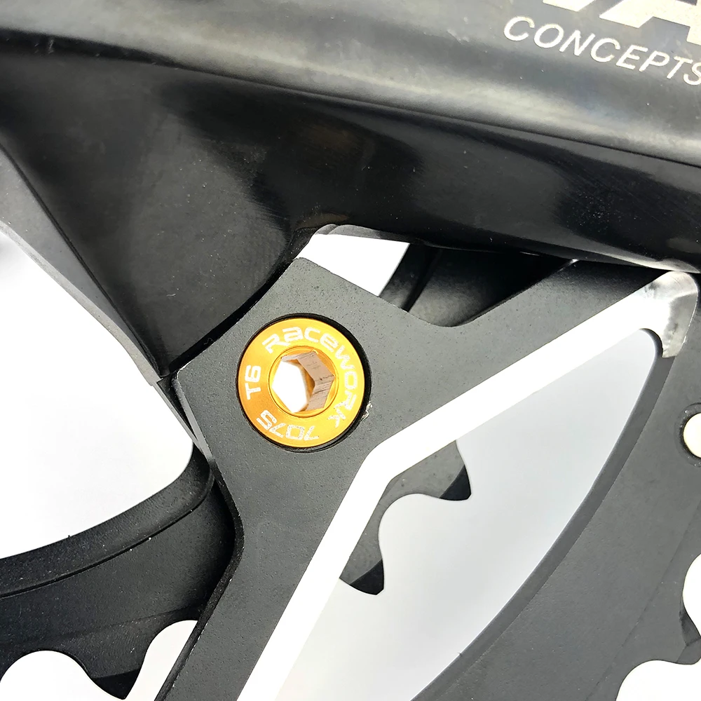 Винты для шоссейного велосипеда MTB, 7075, алюминиевый сплав, болты для шоссейного велосипеда, 5 шт. в упаковке