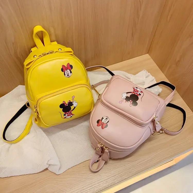 

Disney new anime cartoon student school bag messenger handbag girl multifunctional waterproof travel bag