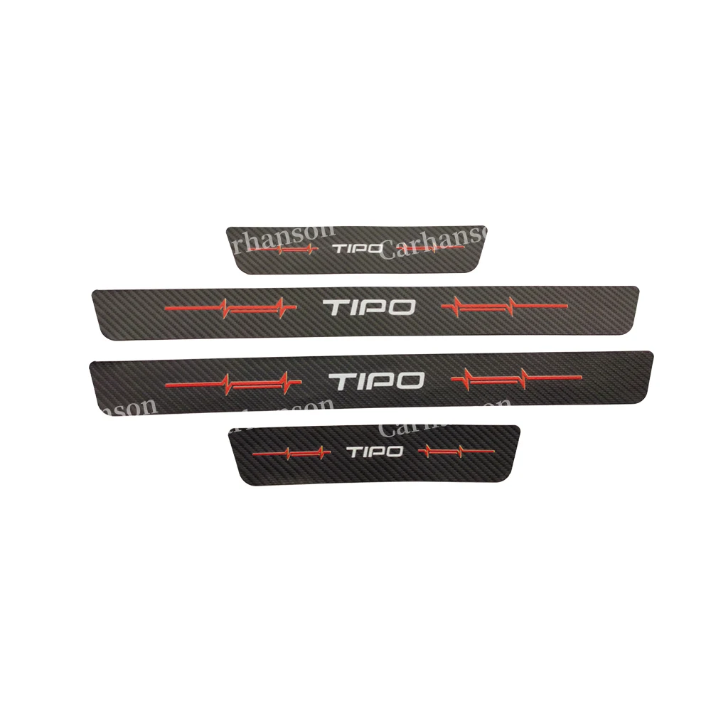 Для Fiat Аксессуары для Tipo двери автомобиля педаль подоконника кожа протектор Авто