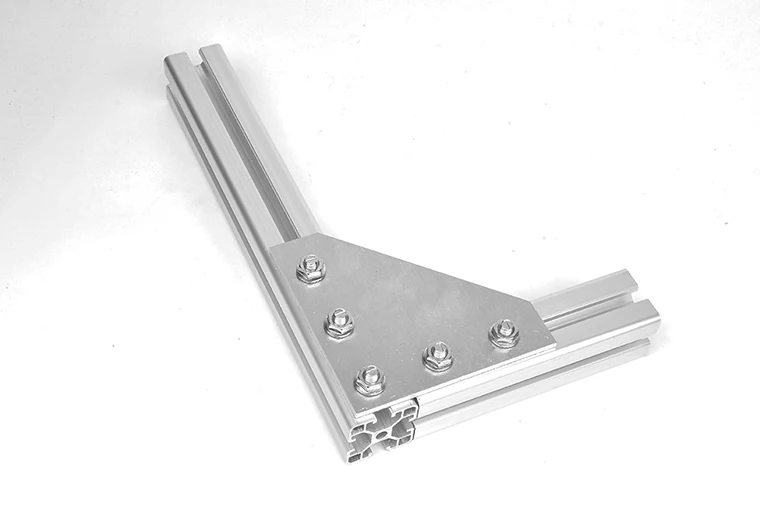 Алюминиевая плата с 5 отверстиями 90 градусов угловой кронштейн соединительная