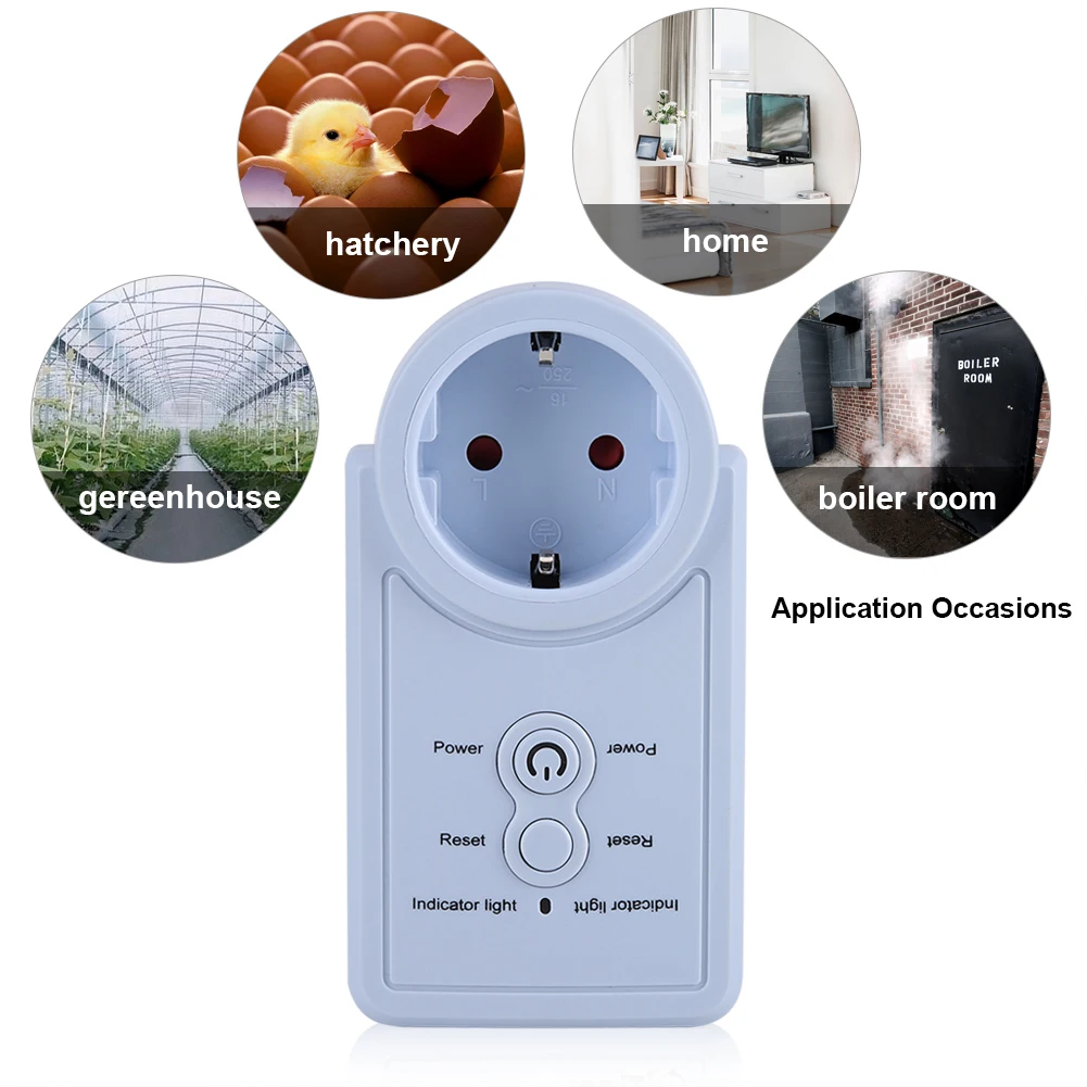 ANENG Smart GSM Outlet Plug Switch Power Socket WithTemperature Sensor SMS Command Control EU | Обустройство дома